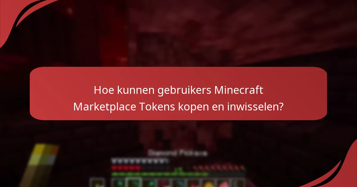 Hoe ondersteunen Minecraft Marketplace Tokens makers?