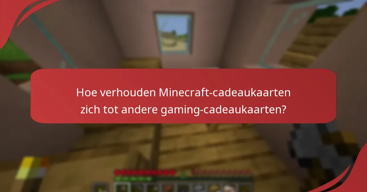 Wat zijn de beperkingen op het overdragen van Minecraft-cadeaukaarten?