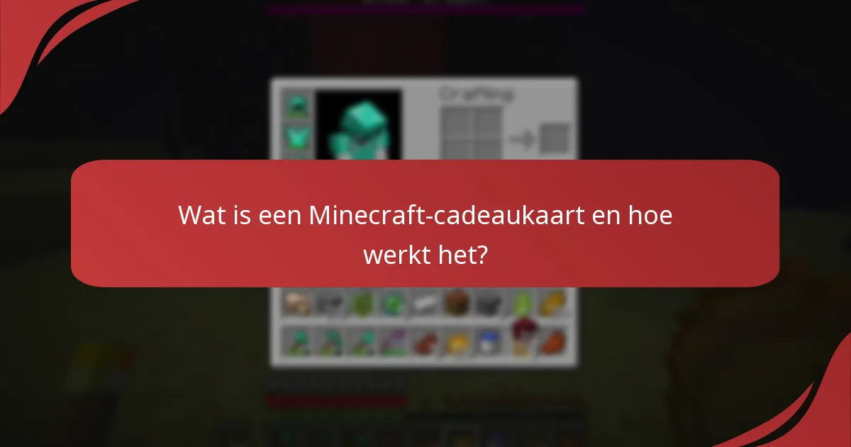 Hoe verhouden Minecraft-cadeaukaarten zich tot andere gaming-cadeaukaarten?