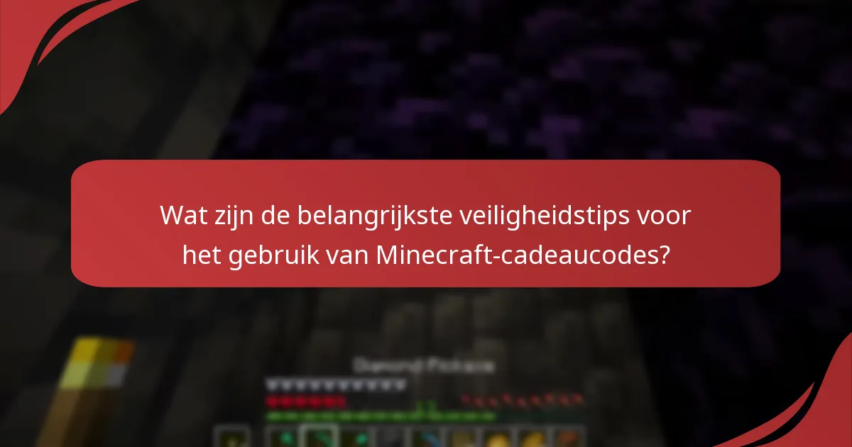 Wat zijn de implicaties van het delen van Minecraft-cadeaucodes?