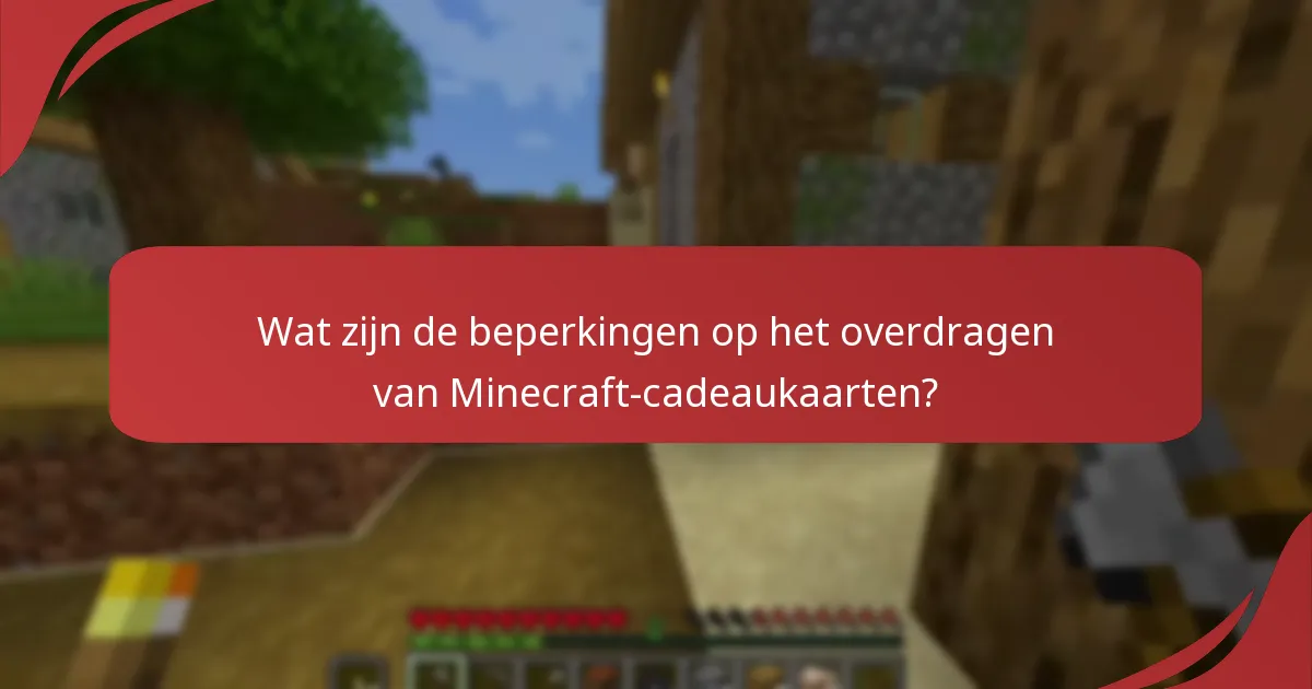 Wat zijn veelvoorkomende problemen met Minecraft-cadeaukaarten?