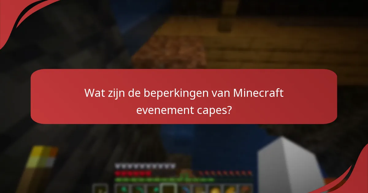 Hoe kun je je Minecraft cape aanpassen?