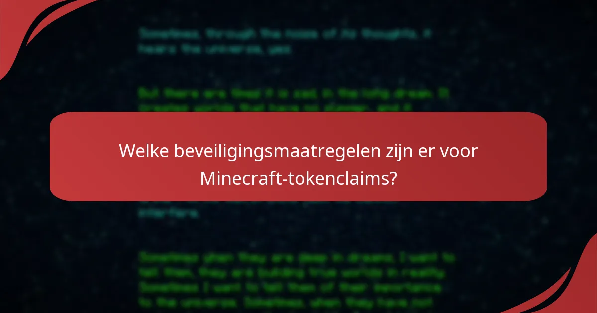 Welke platforms zijn het veiligst voor het aanvragen van Minecraft-tokens?
