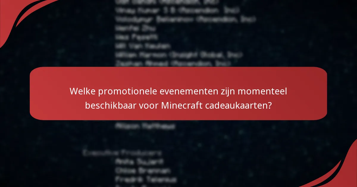 Hoe de beste deals voor Minecraft cadeaukaarten te vinden?